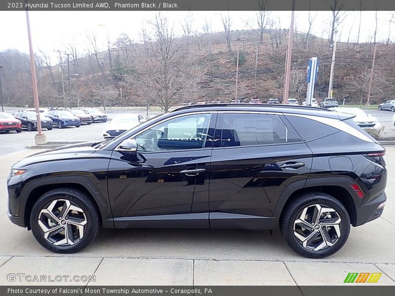 Phantom Black / Black 2023 Hyundai Tucson Limited AWD