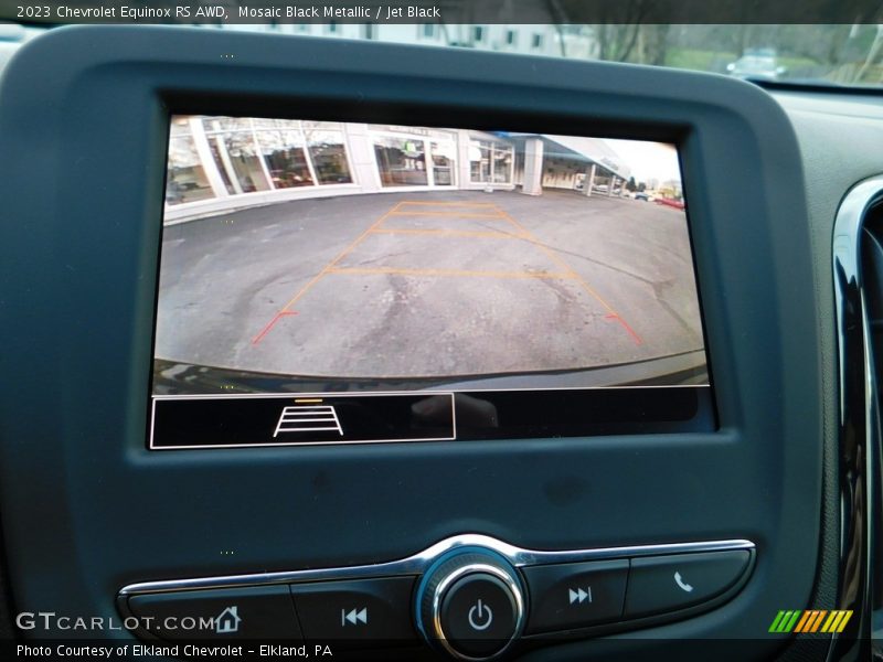 Mosaic Black Metallic / Jet Black 2023 Chevrolet Equinox RS AWD