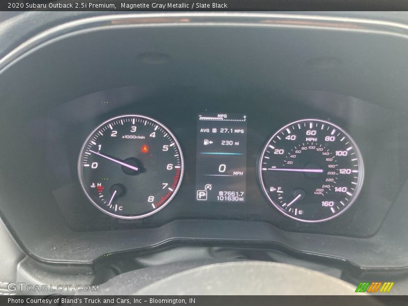 Magnetite Gray Metallic / Slate Black 2020 Subaru Outback 2.5i Premium