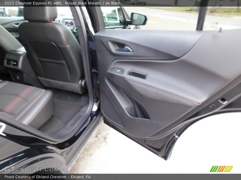 Mosaic Black Metallic / Jet Black 2023 Chevrolet Equinox RS AWD