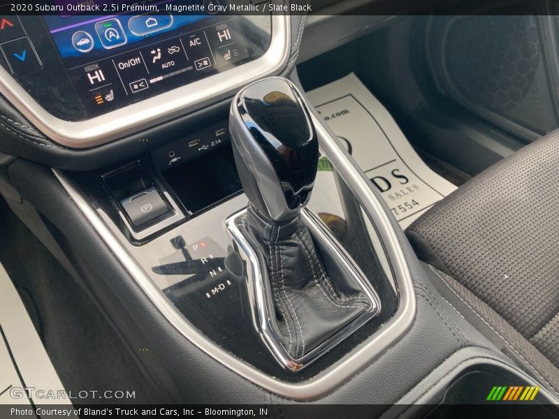 Magnetite Gray Metallic / Slate Black 2020 Subaru Outback 2.5i Premium