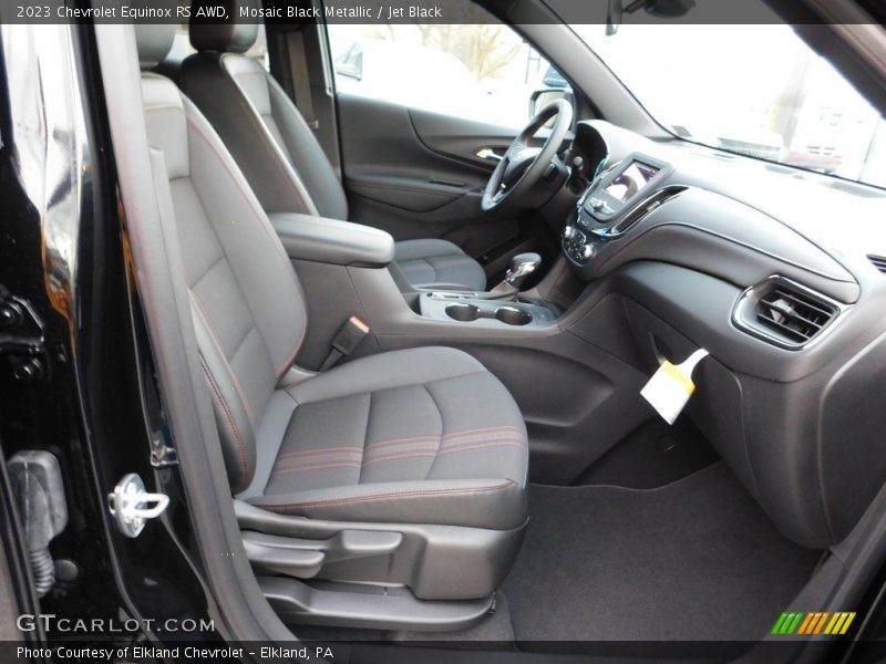 Mosaic Black Metallic / Jet Black 2023 Chevrolet Equinox RS AWD