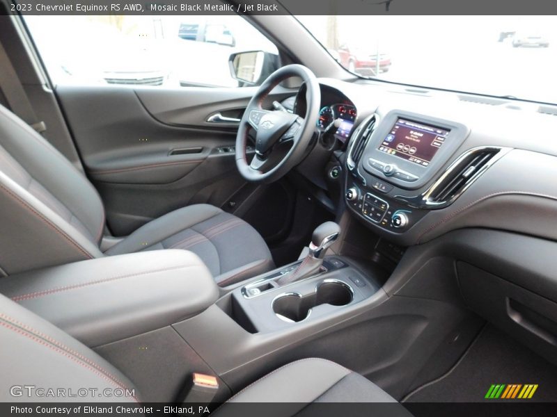Mosaic Black Metallic / Jet Black 2023 Chevrolet Equinox RS AWD