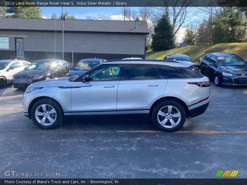 Indus Silver Metallic / Ebony 2019 Land Rover Range Rover Velar S
