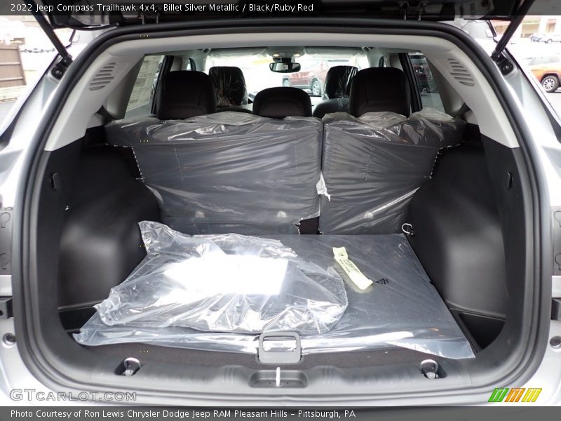 Billet Silver Metallic / Black/Ruby Red 2022 Jeep Compass Trailhawk 4x4