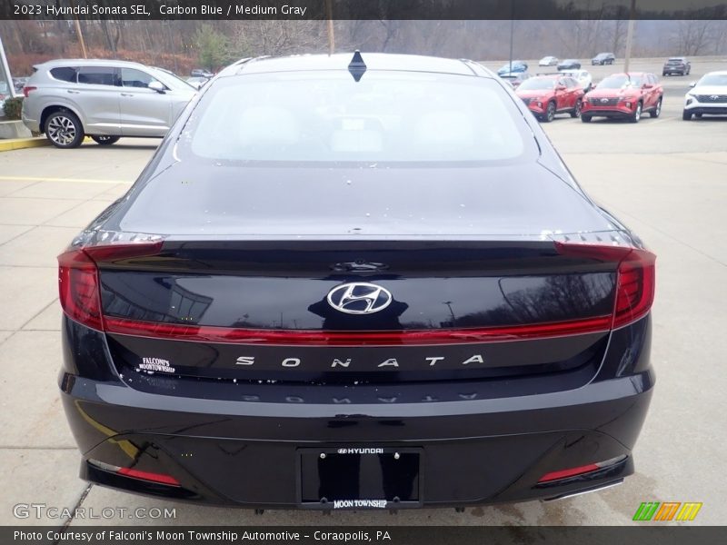 Carbon Blue / Medium Gray 2023 Hyundai Sonata SEL