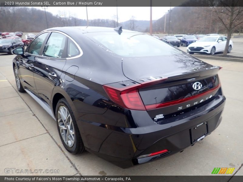 Carbon Blue / Medium Gray 2023 Hyundai Sonata SEL