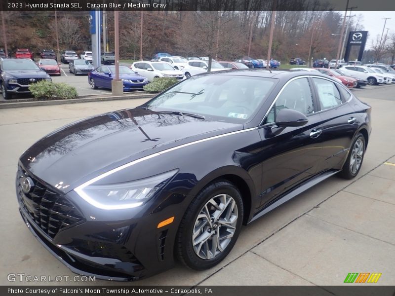 Front 3/4 View of 2023 Sonata SEL
