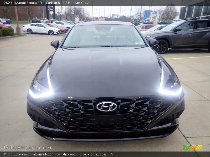 Carbon Blue / Medium Gray 2023 Hyundai Sonata SEL