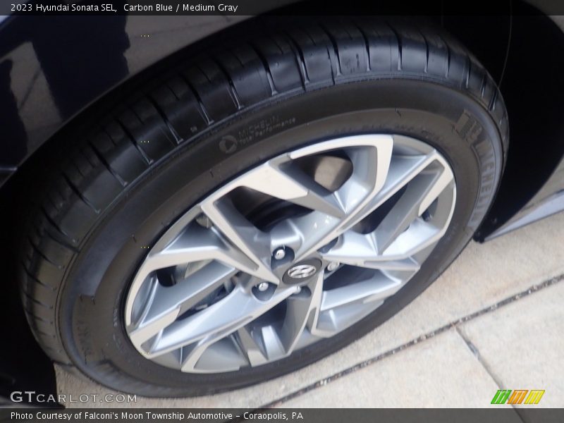Carbon Blue / Medium Gray 2023 Hyundai Sonata SEL