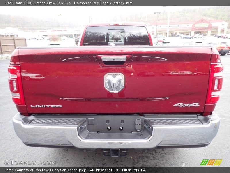 Delmonico Red Pearl / Indigo/Frost 2022 Ram 3500 Limited Crew Cab 4x4