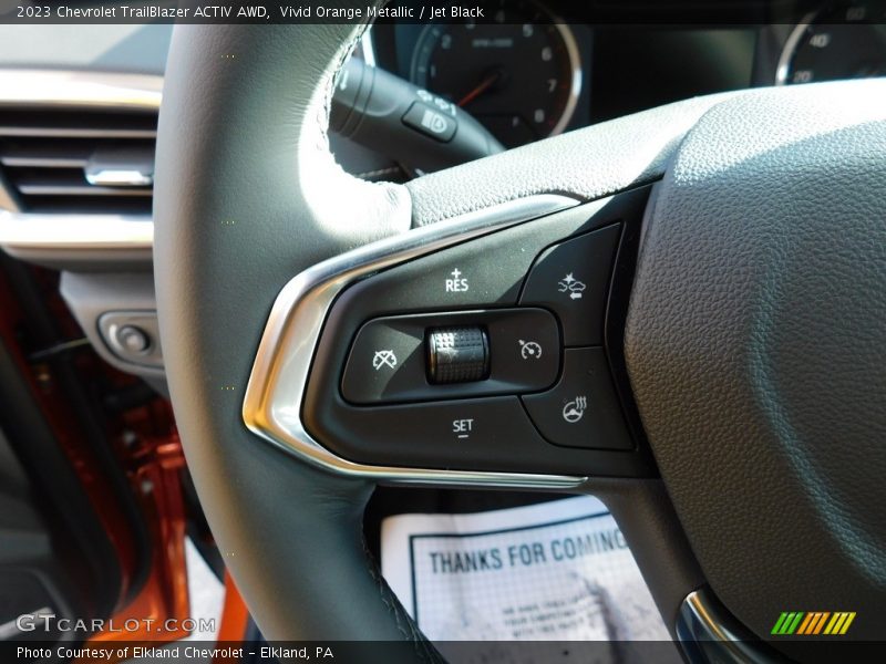  2023 TrailBlazer ACTIV AWD Steering Wheel