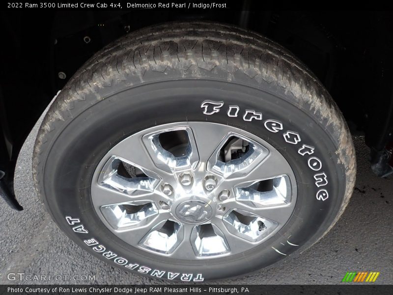 Delmonico Red Pearl / Indigo/Frost 2022 Ram 3500 Limited Crew Cab 4x4