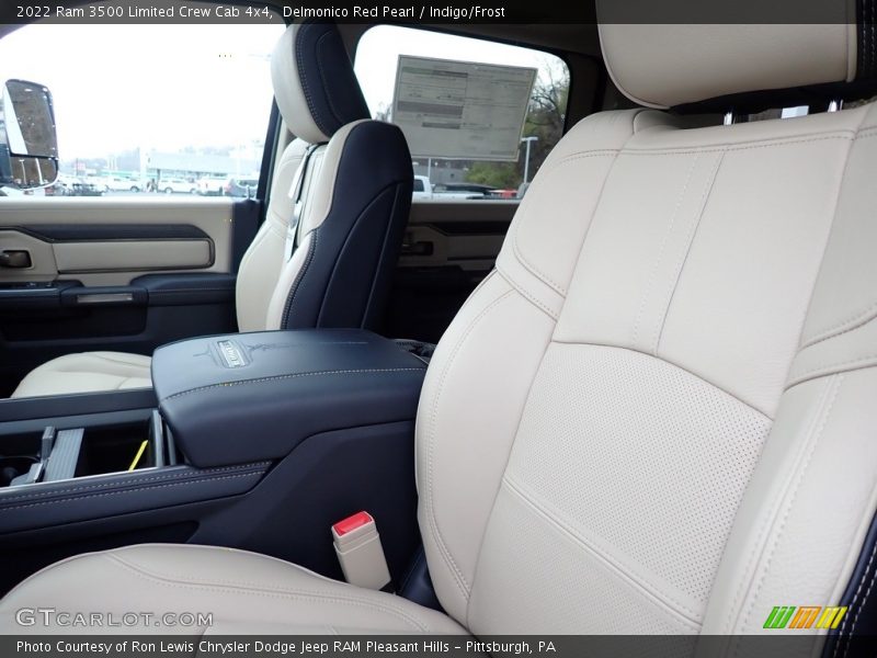 Delmonico Red Pearl / Indigo/Frost 2022 Ram 3500 Limited Crew Cab 4x4