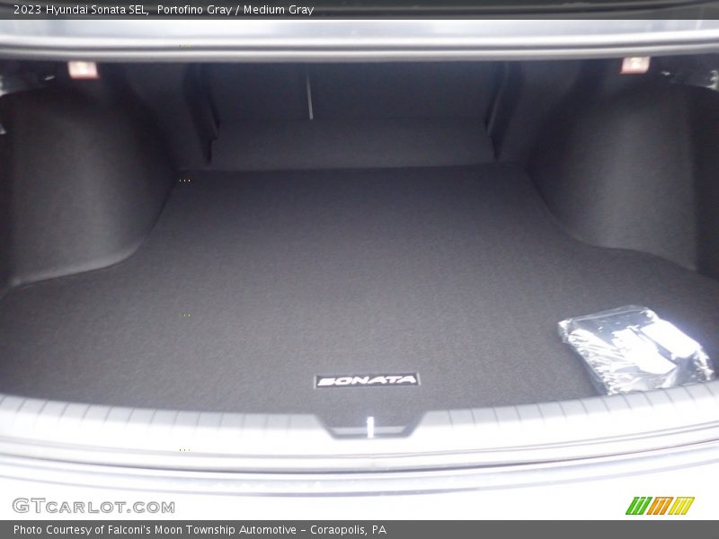 Portofino Gray / Medium Gray 2023 Hyundai Sonata SEL