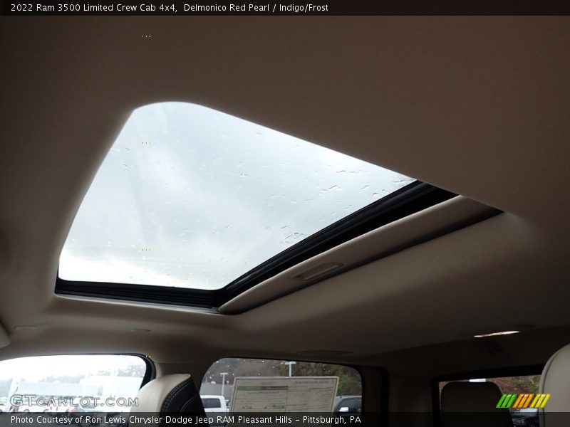 Delmonico Red Pearl / Indigo/Frost 2022 Ram 3500 Limited Crew Cab 4x4