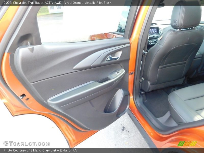 Vivid Orange Metallic / Jet Black 2023 Chevrolet TrailBlazer ACTIV AWD