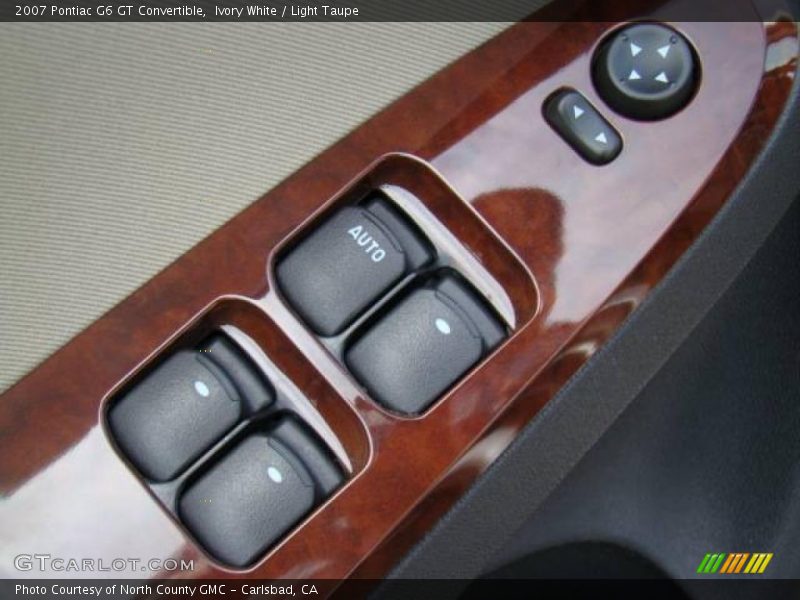 Ivory White / Light Taupe 2007 Pontiac G6 GT Convertible
