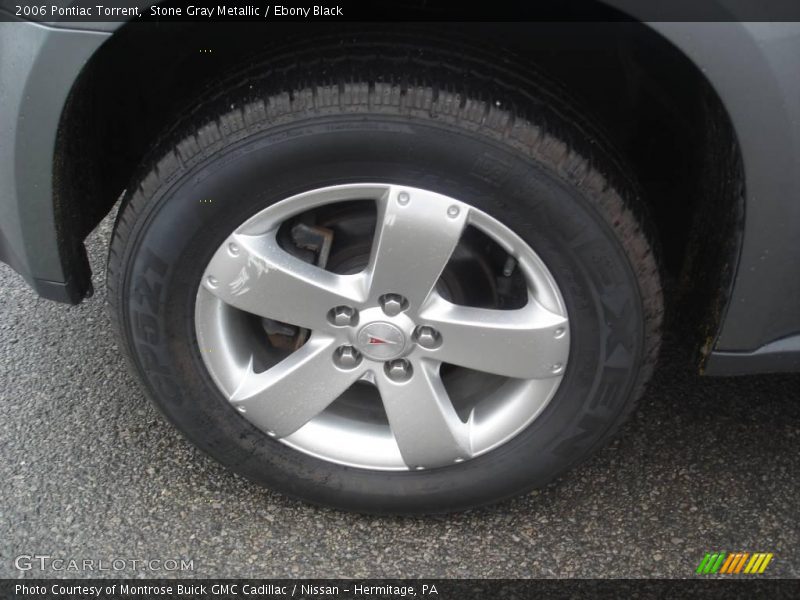 Stone Gray Metallic / Ebony Black 2006 Pontiac Torrent