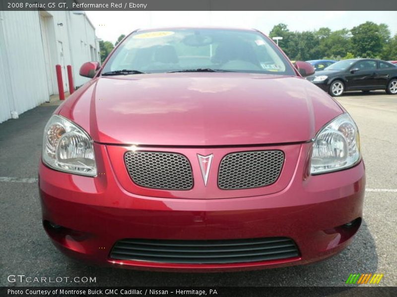 Performance Red / Ebony 2008 Pontiac G5 GT