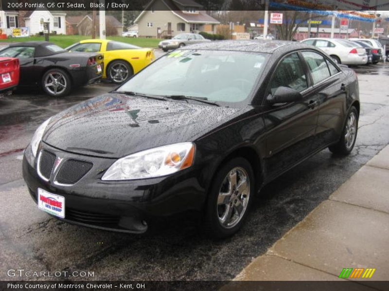 Black / Ebony 2006 Pontiac G6 GT Sedan