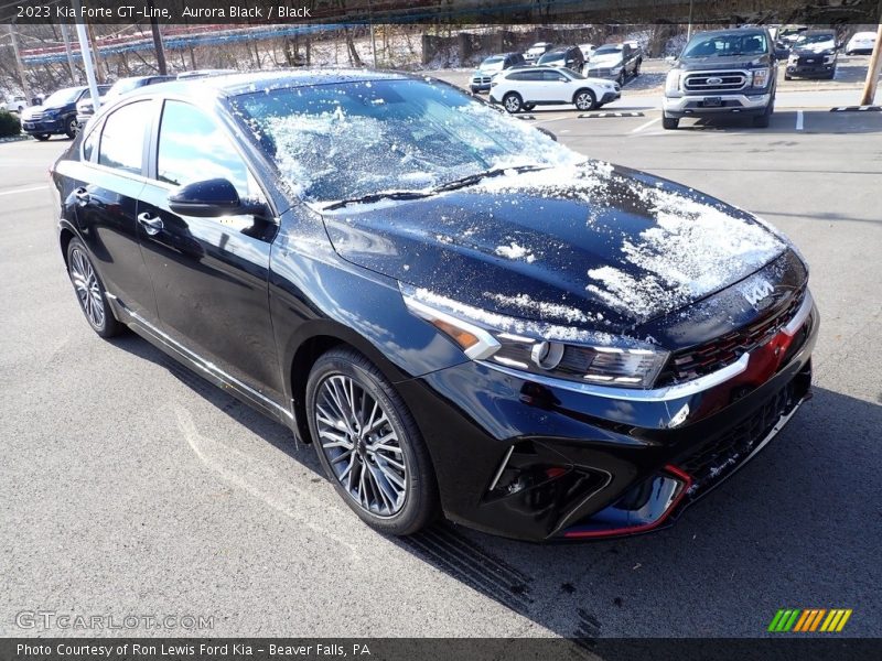 Aurora Black / Black 2023 Kia Forte GT-Line