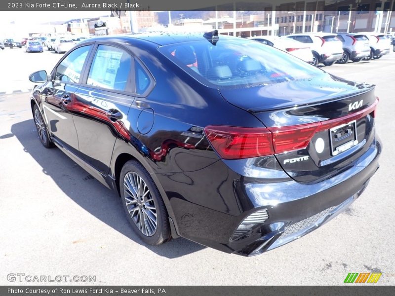 Aurora Black / Black 2023 Kia Forte GT-Line