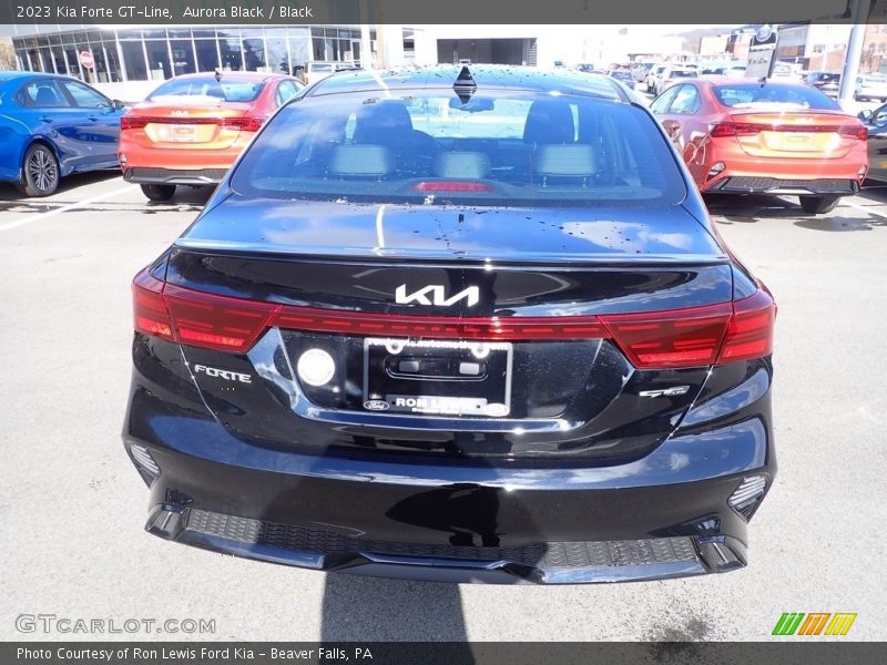 Aurora Black / Black 2023 Kia Forte GT-Line