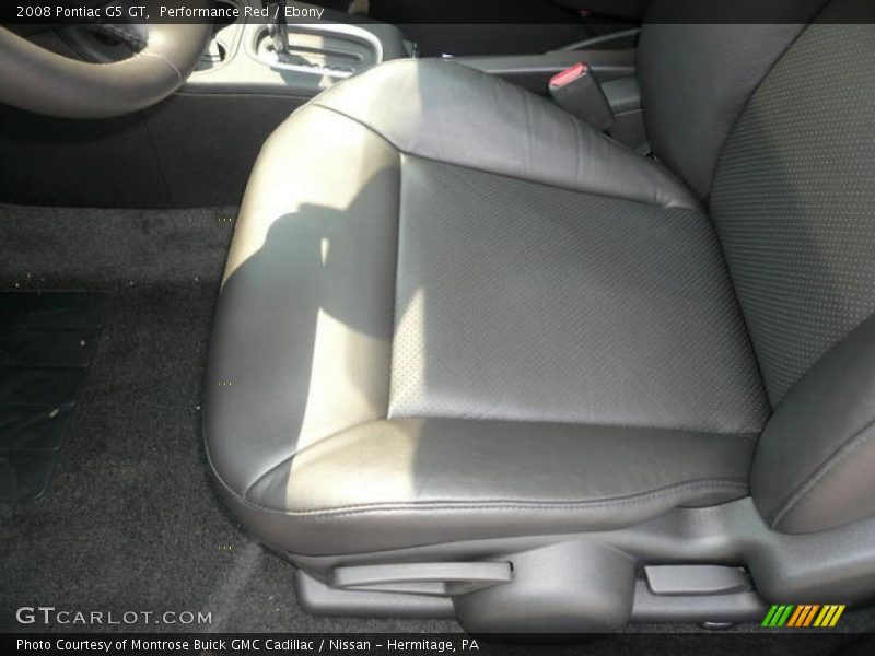 Performance Red / Ebony 2008 Pontiac G5 GT