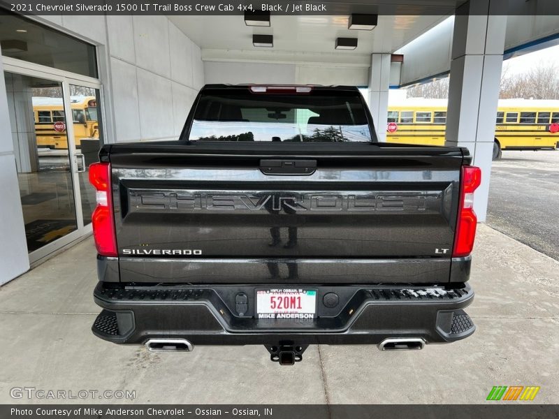 Black / Jet Black 2021 Chevrolet Silverado 1500 LT Trail Boss Crew Cab 4x4