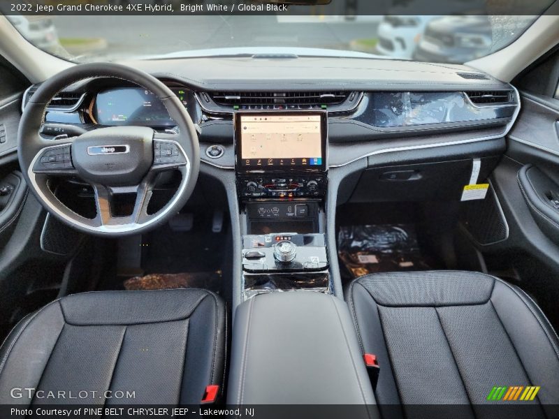 Bright White / Global Black 2022 Jeep Grand Cherokee 4XE Hybrid
