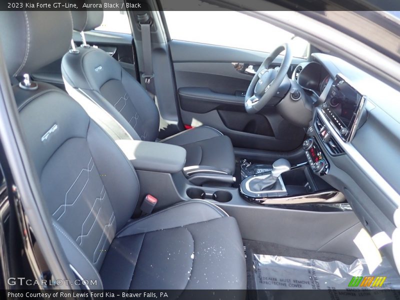 Aurora Black / Black 2023 Kia Forte GT-Line