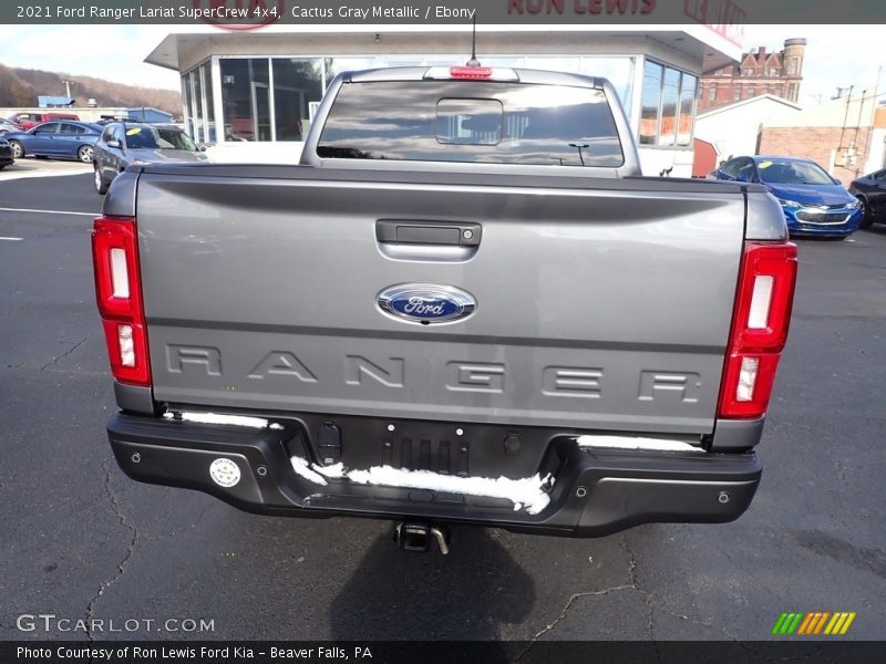 Cactus Gray Metallic / Ebony 2021 Ford Ranger Lariat SuperCrew 4x4