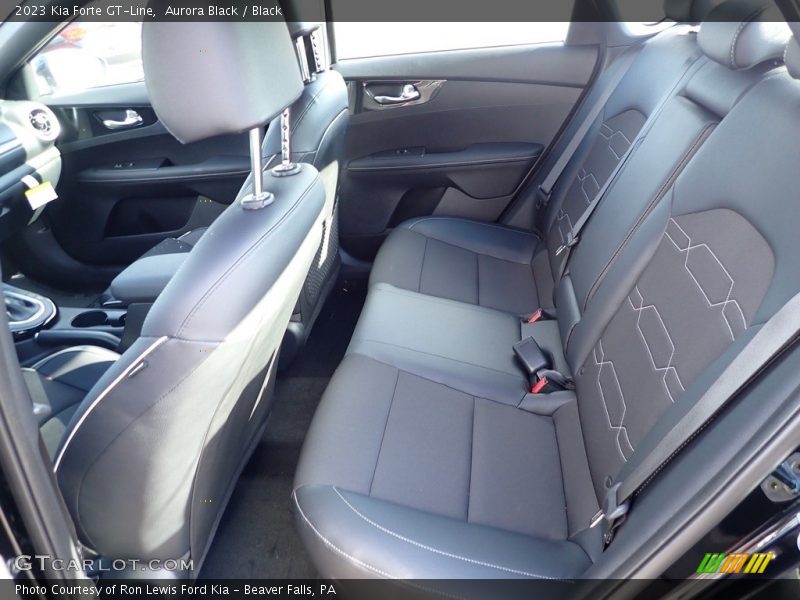 Aurora Black / Black 2023 Kia Forte GT-Line