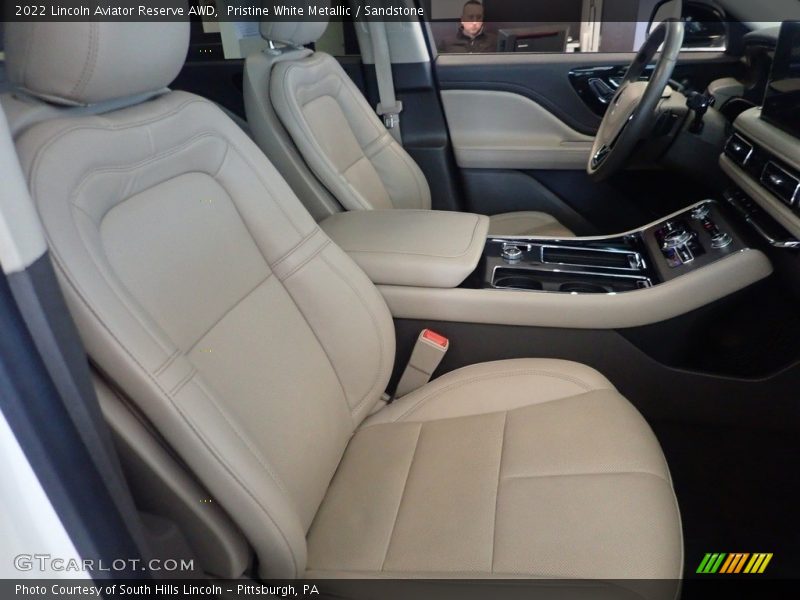  2022 Aviator Reserve AWD Sandstone Interior