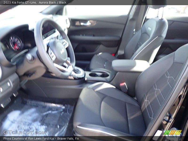 Aurora Black / Black 2023 Kia Forte GT-Line