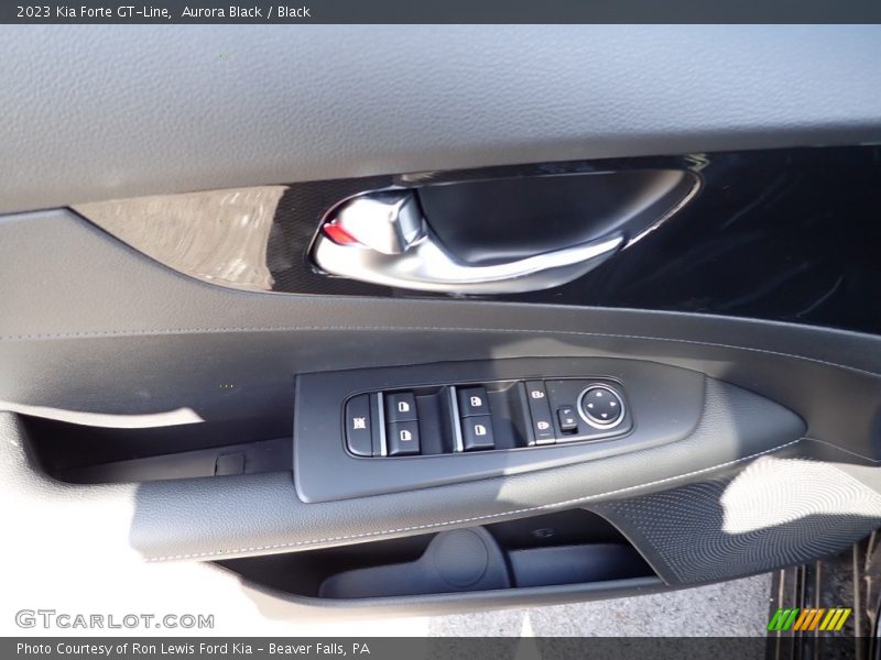 Aurora Black / Black 2023 Kia Forte GT-Line
