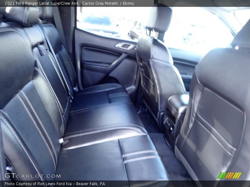 Cactus Gray Metallic / Ebony 2021 Ford Ranger Lariat SuperCrew 4x4