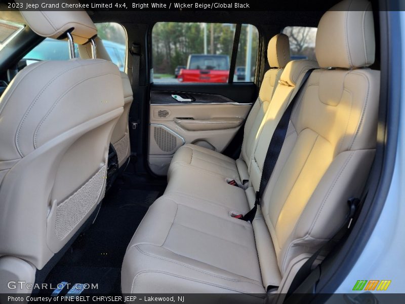 Rear Seat of 2023 Grand Cherokee Limited 4x4