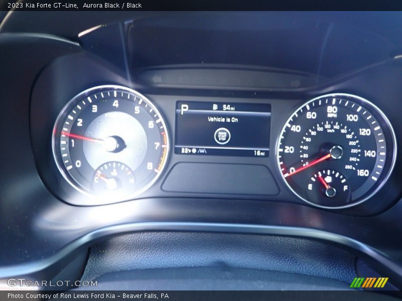Aurora Black / Black 2023 Kia Forte GT-Line