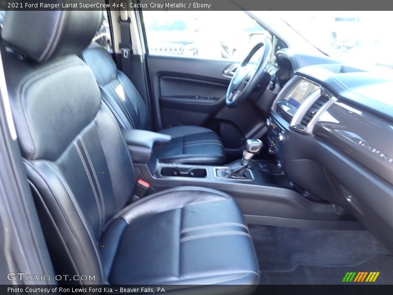 Cactus Gray Metallic / Ebony 2021 Ford Ranger Lariat SuperCrew 4x4