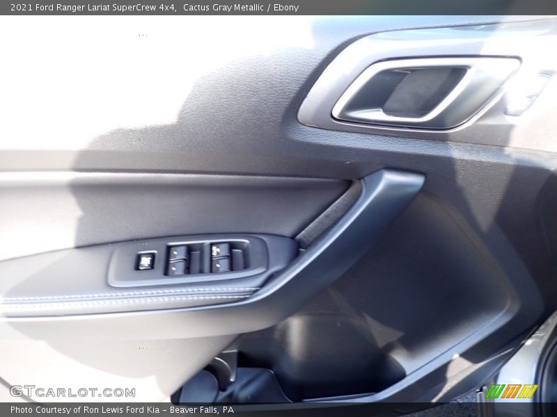 Cactus Gray Metallic / Ebony 2021 Ford Ranger Lariat SuperCrew 4x4