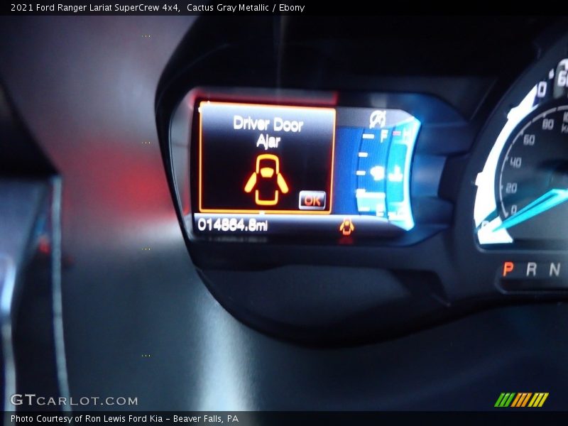 Cactus Gray Metallic / Ebony 2021 Ford Ranger Lariat SuperCrew 4x4