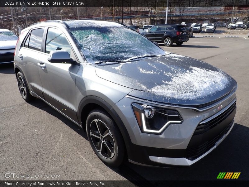 Steel Gray / Gray 2023 Kia Niro EX Hybrid