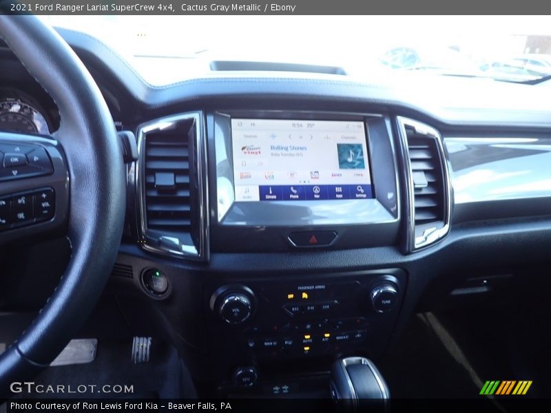 Cactus Gray Metallic / Ebony 2021 Ford Ranger Lariat SuperCrew 4x4
