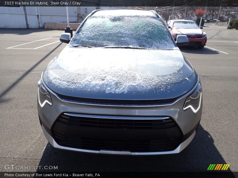 Steel Gray / Gray 2023 Kia Niro EX Hybrid
