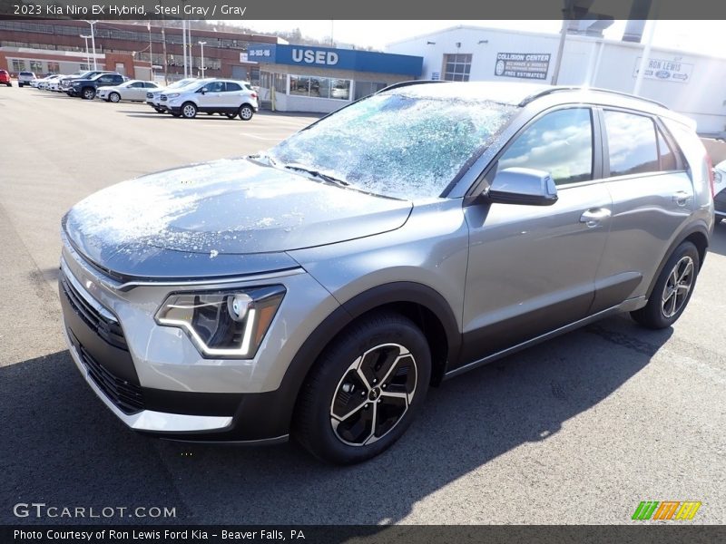 Steel Gray / Gray 2023 Kia Niro EX Hybrid