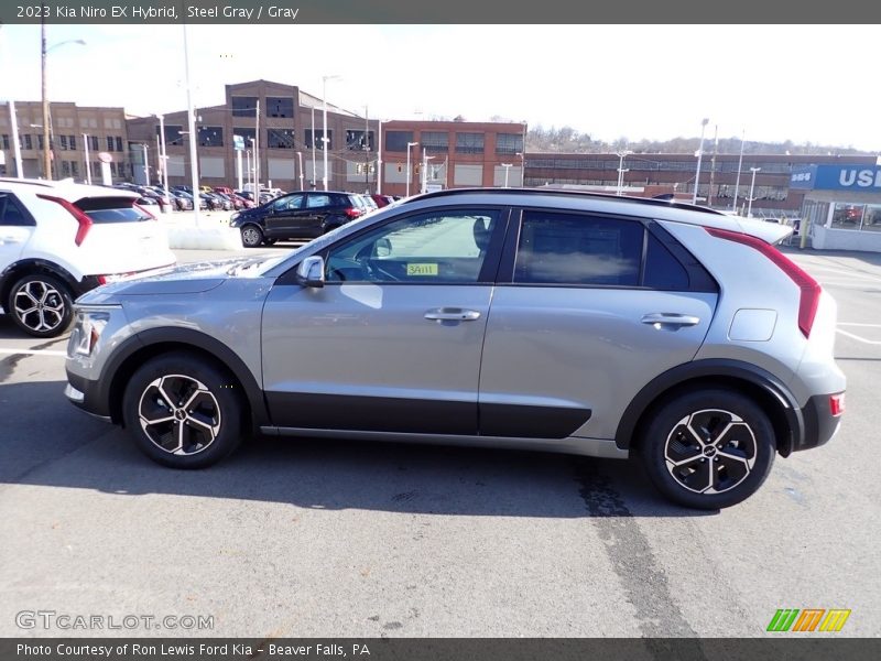 Steel Gray / Gray 2023 Kia Niro EX Hybrid