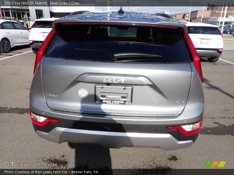 Steel Gray / Gray 2023 Kia Niro EX Hybrid