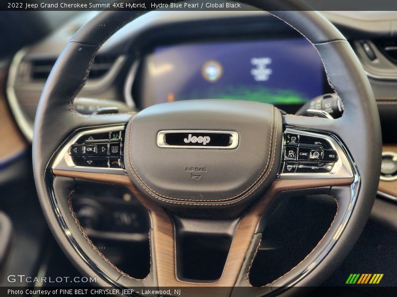  2022 Grand Cherokee Summit 4XE Hybrid Steering Wheel